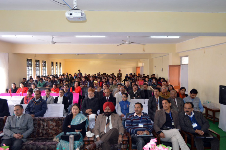 An august gathering of delegates in deliberation