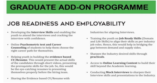 Graduate Add-On program